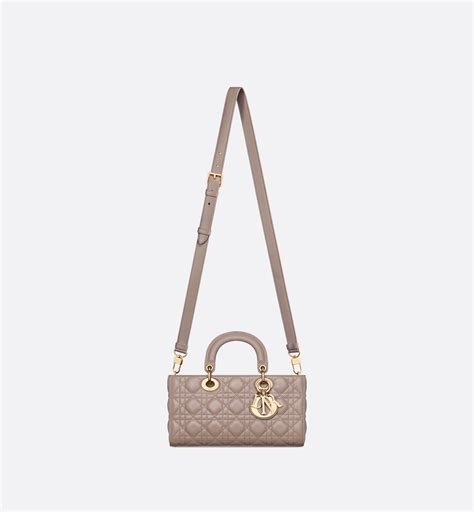 taupe lady dior|Medium Lady Dior Bag Warm Taupe Cannage .